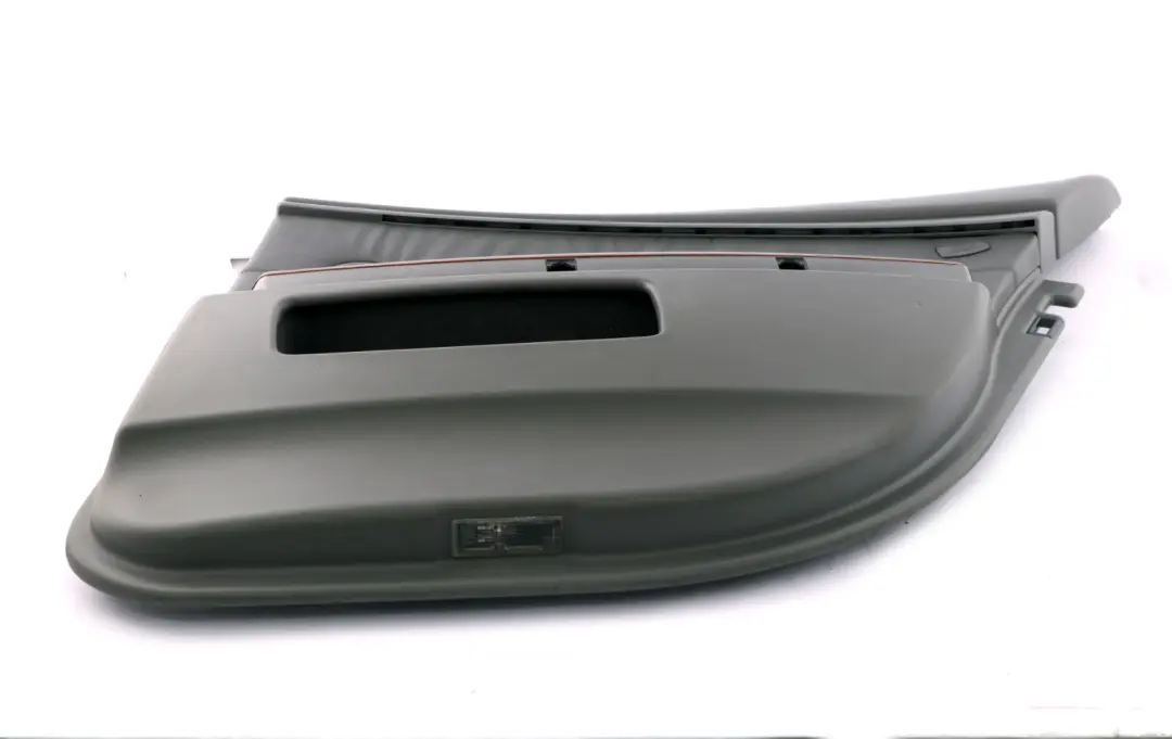 BMW 7 Series 1 E65 Rear Right O/S Door Card Grey Leather Lining Trim Panel