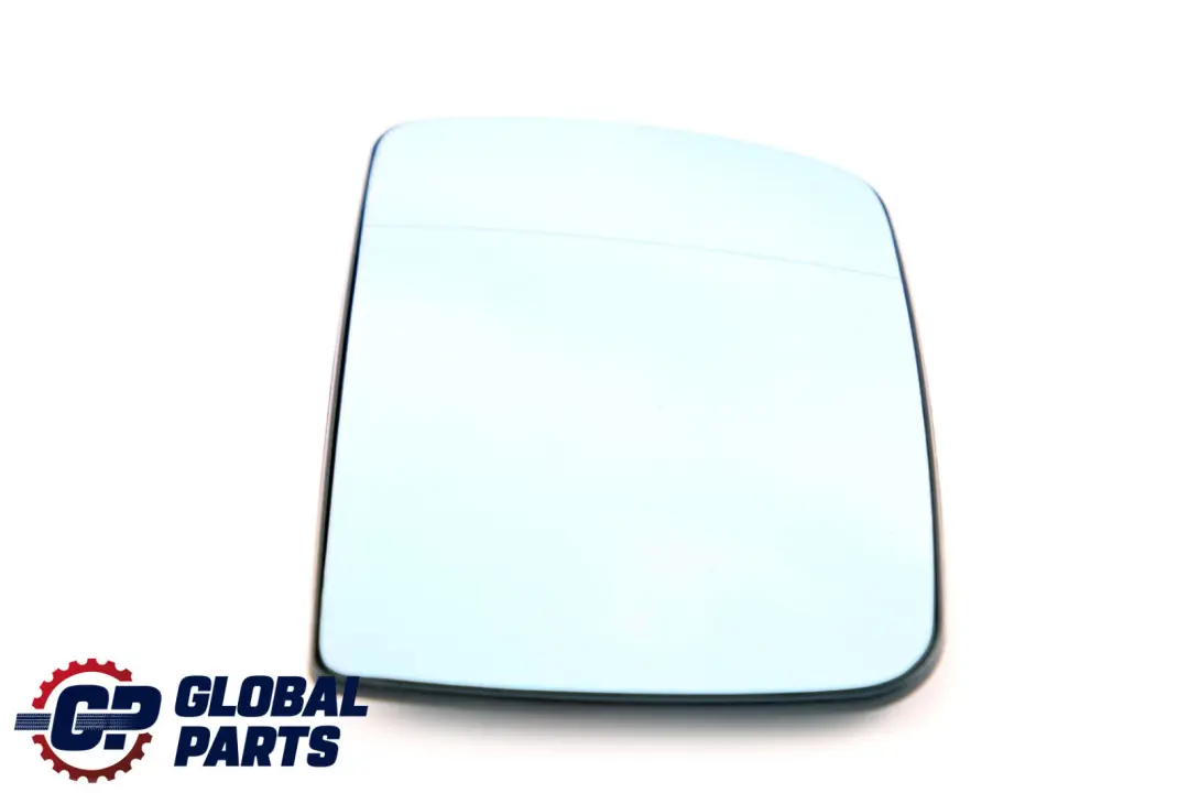 BMW X5 Series E53 Left N/S Wing Mirror Glass Heated Wide Angle Blue