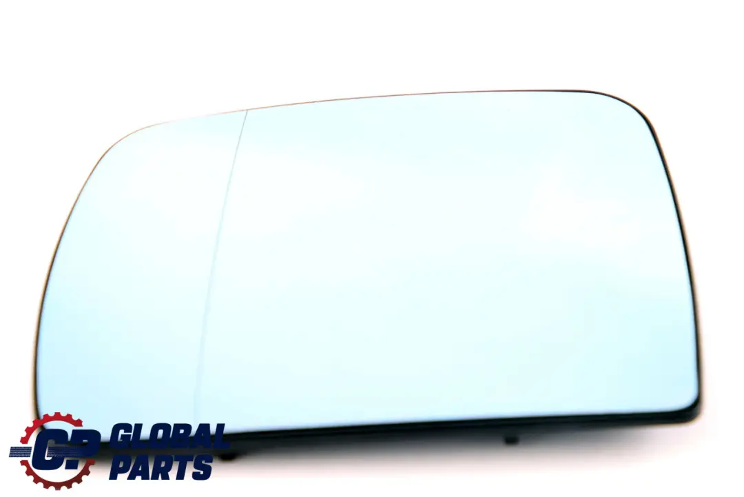 BMW X5 Series E53 Left N/S Wing Mirror Glass Heated Wide Angle Blue