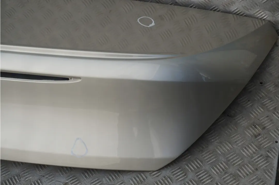 Trunk Boot Lid Tailgate Mineralsilber Mineral Silver Metallic - A14 BMW 6 Series E64 - SKU 7039766-MSB - Part number 7039766