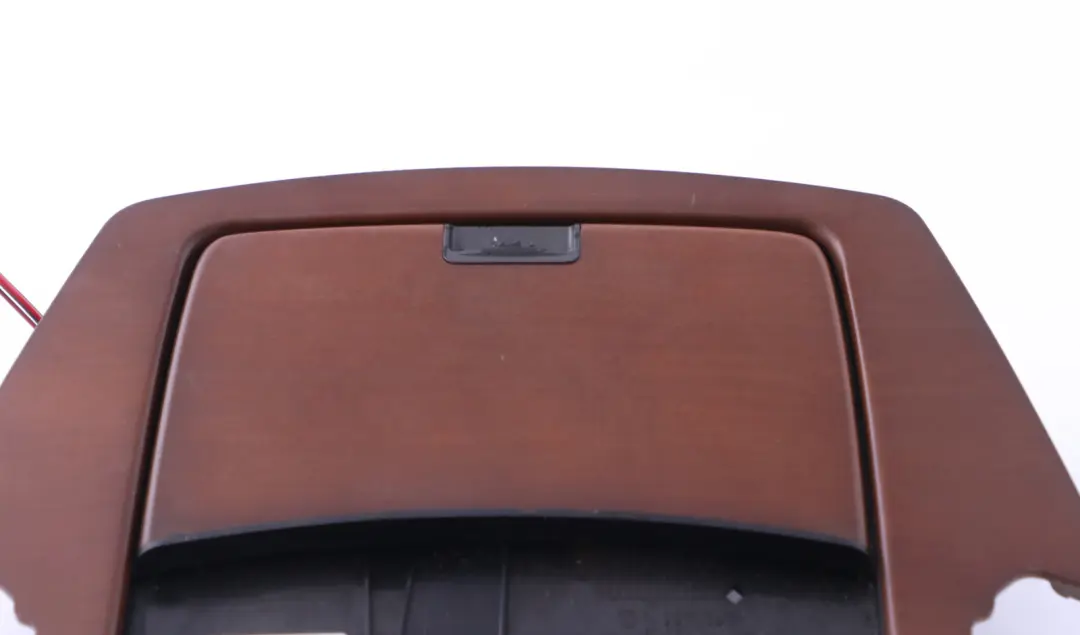BMW 7 Series E65 E66 Centre Console Front Ashtray Wood Trim Cherry Light
