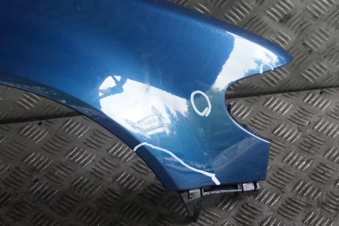 BMW 3 Series E46 Front Right O/S Side Panel Fender Wing Topasblau Blue - 364