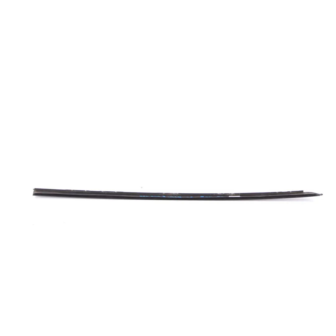 BMW E60 Windscreen Drip Trim Front Left N/S Moulding Strip Black Matt 7045447