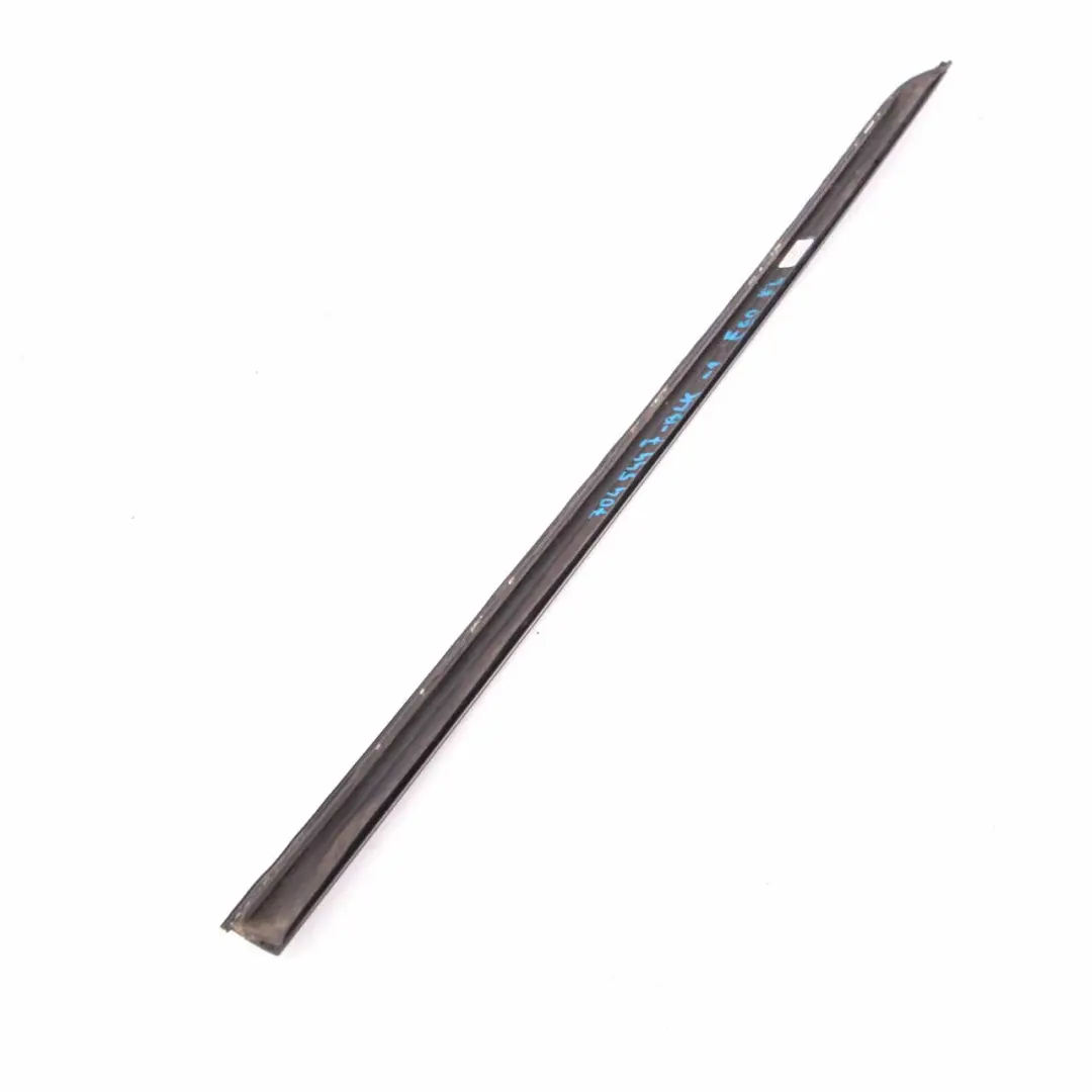 BMW E60 Windscreen Drip Trim Front Left N/S Moulding Strip Black Matt 7045447