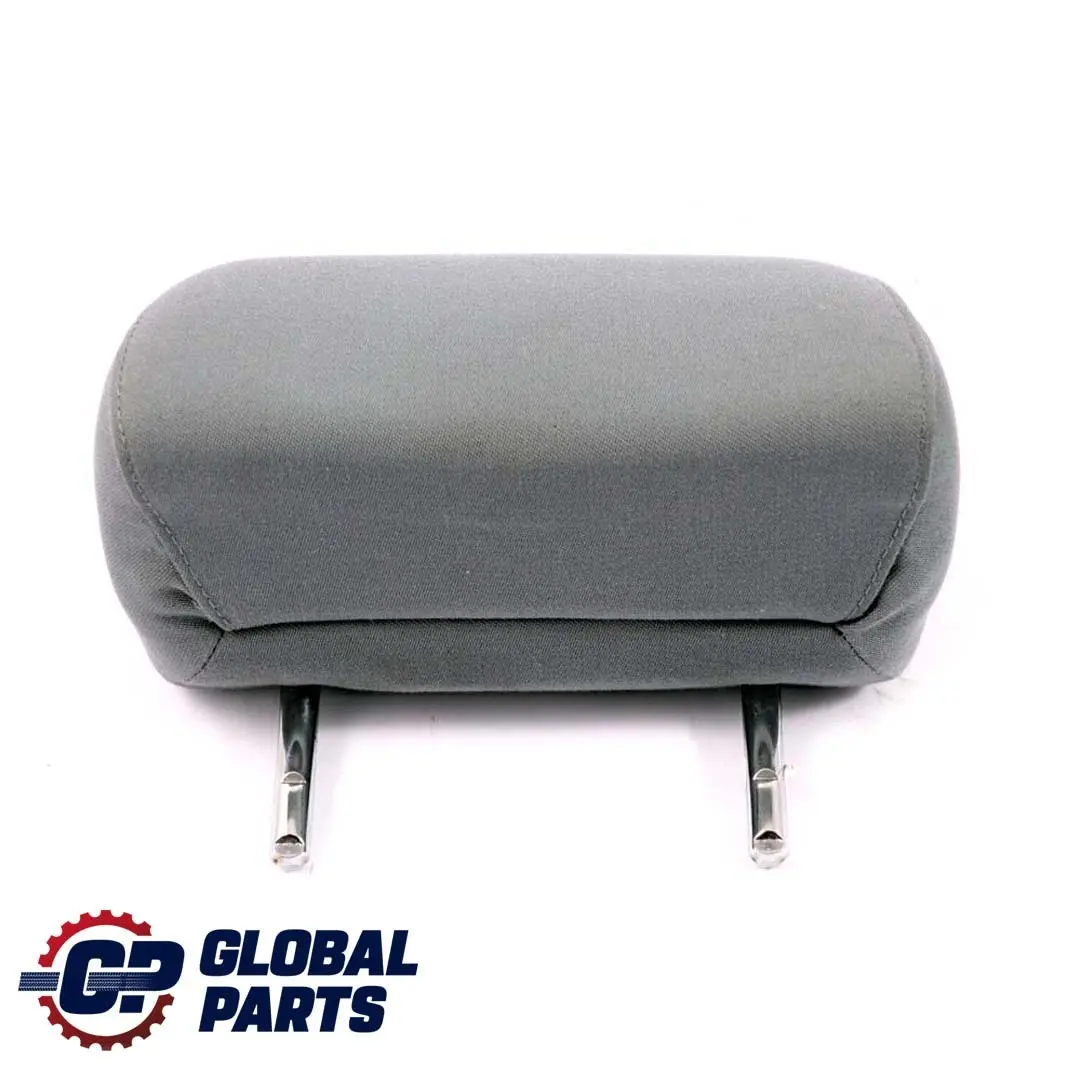 BMW 3 E46 Saloon Coupe Rear Seat Left Right N/O/S Headrest Cloth Grey