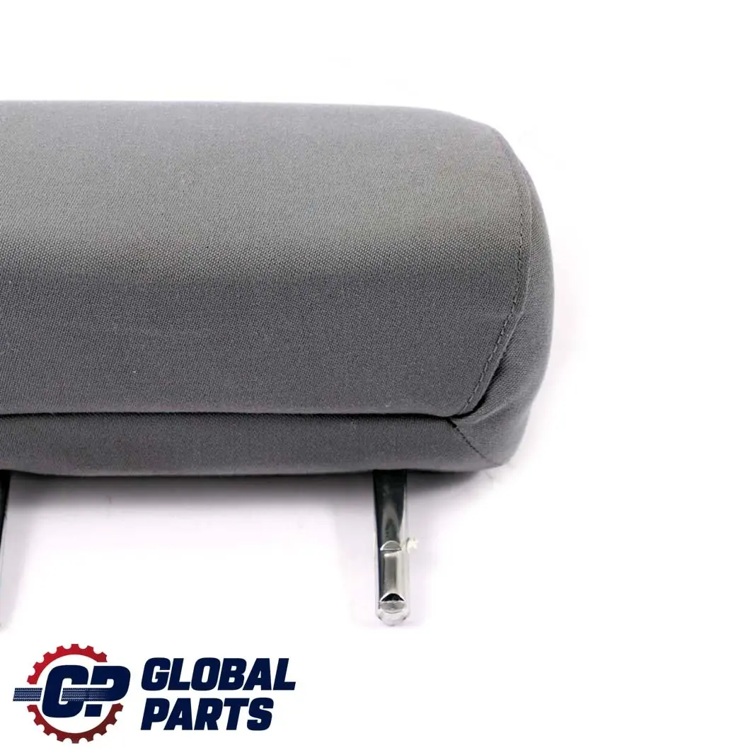 BMW 3 E46 Saloon Coupe Rear Seat Left Right N/O/S Headrest Cloth Grey