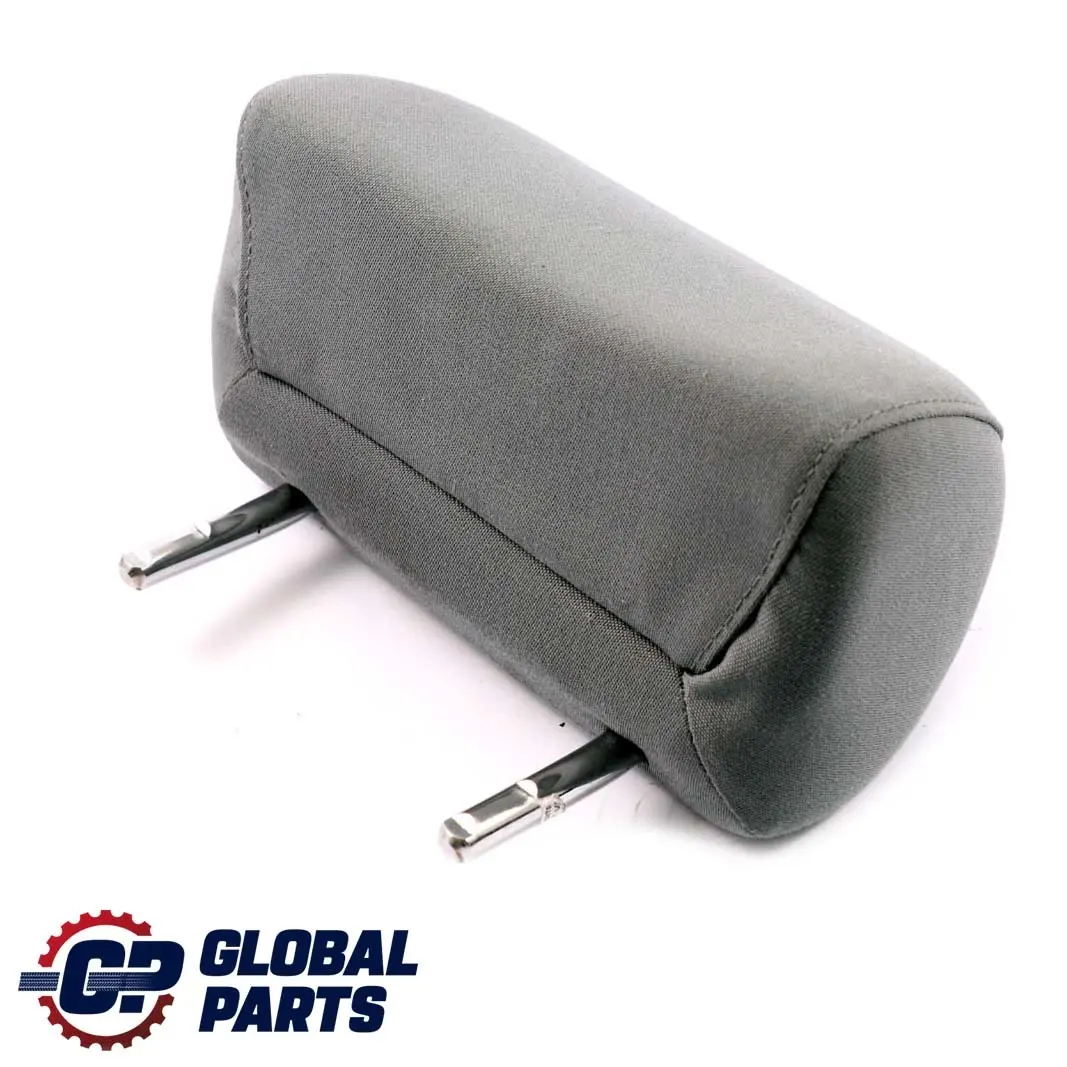 BMW 3 E46 Saloon Coupe Rear Seat Left Right N/O/S Headrest Cloth Grey