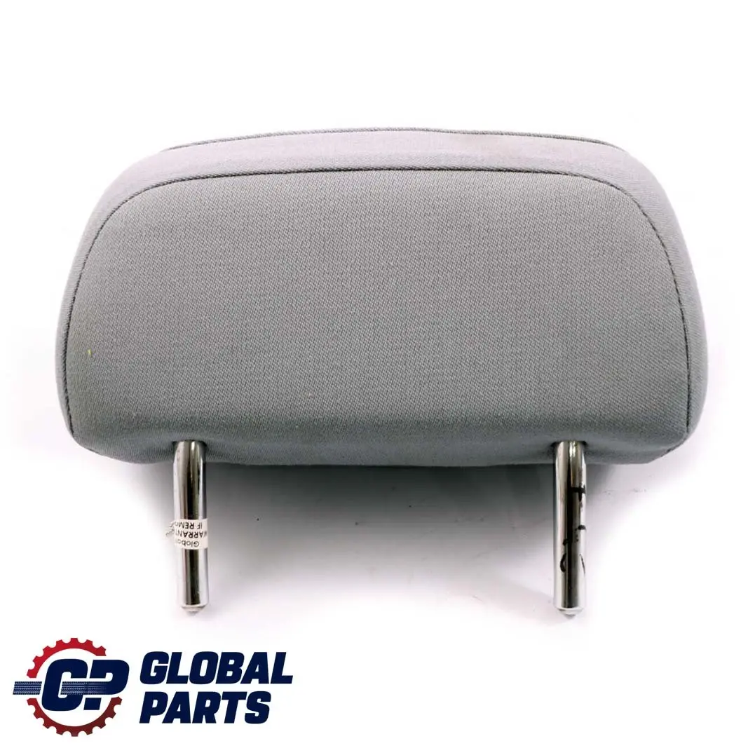 BMW 3 E46 Saloon Coupe Rear Seat Left Right N/O/S Headrest Cloth Grey