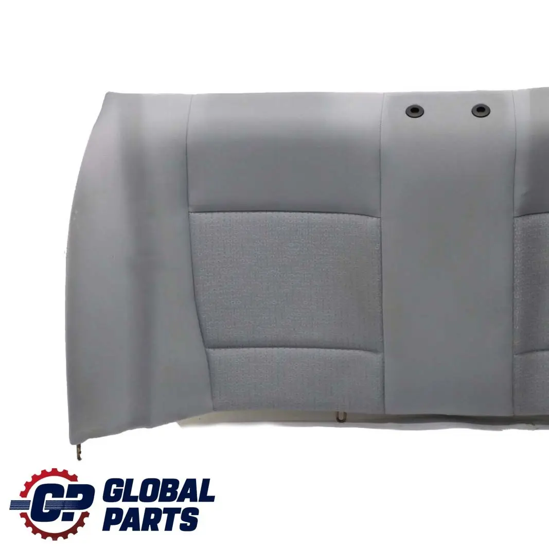BMW E46 Saloon Rear Seat Backrest Cover Cloth Jacquard Grey 7045657