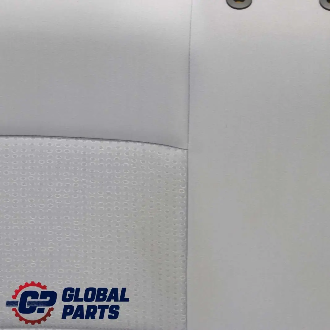 BMW E46 Saloon Rear Seat Backrest Cover Cloth Jacquard Grey 7045657