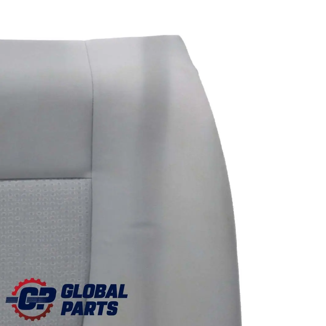 BMW E46 Saloon Rear Seat Backrest Cover Cloth Jacquard Grey 7045657