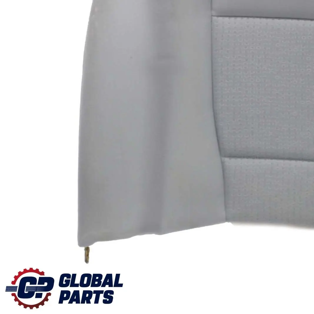BMW E46 Saloon Rear Seat Backrest Cover Cloth Jacquard Grey 7045657