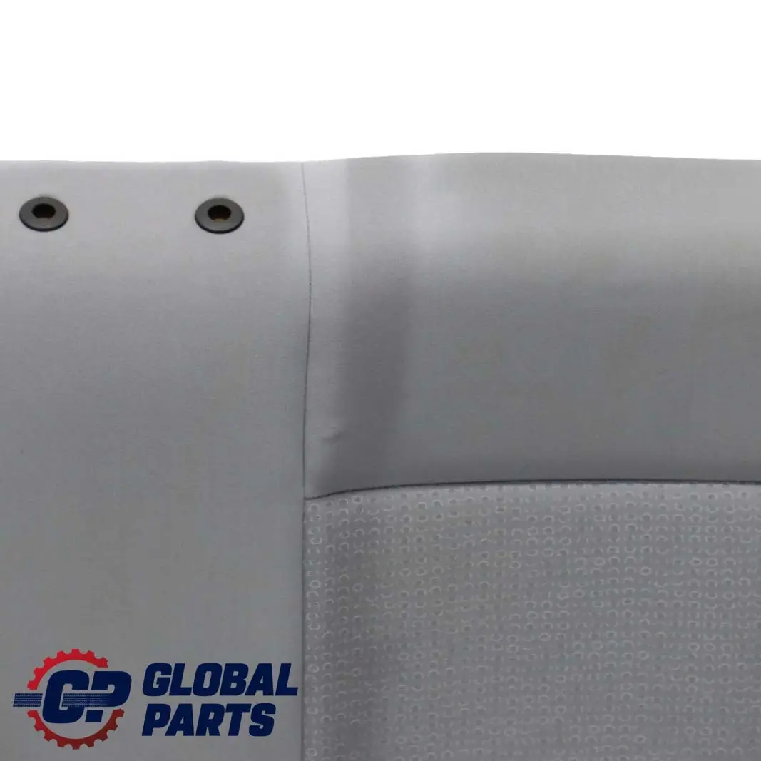 BMW E46 Saloon Rear Seat Backrest Cover Cloth Jacquard Grey 7045657