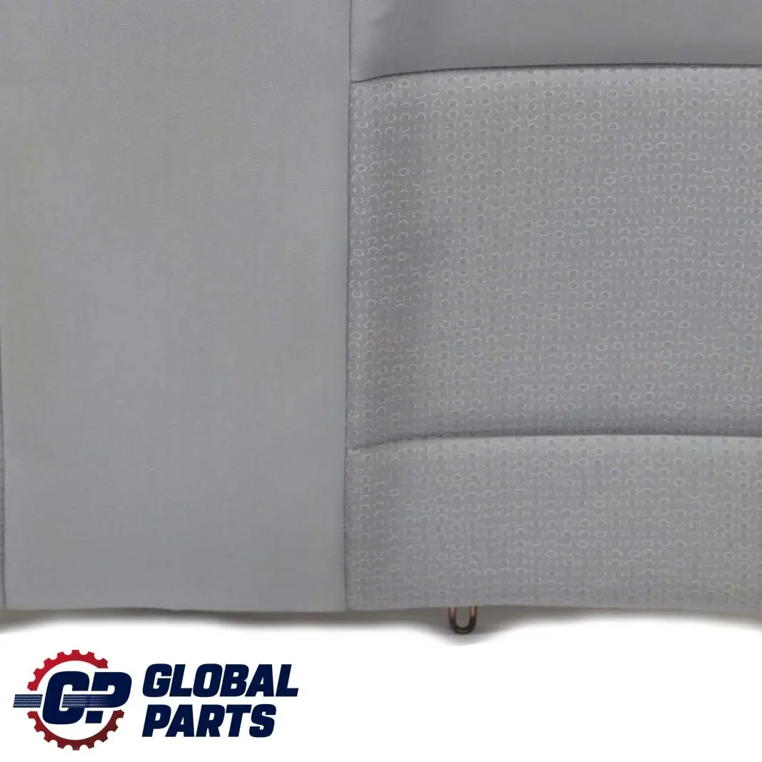 BMW E46 Saloon Rear Seat Backrest Cover Cloth Jacquard Grey 7045657