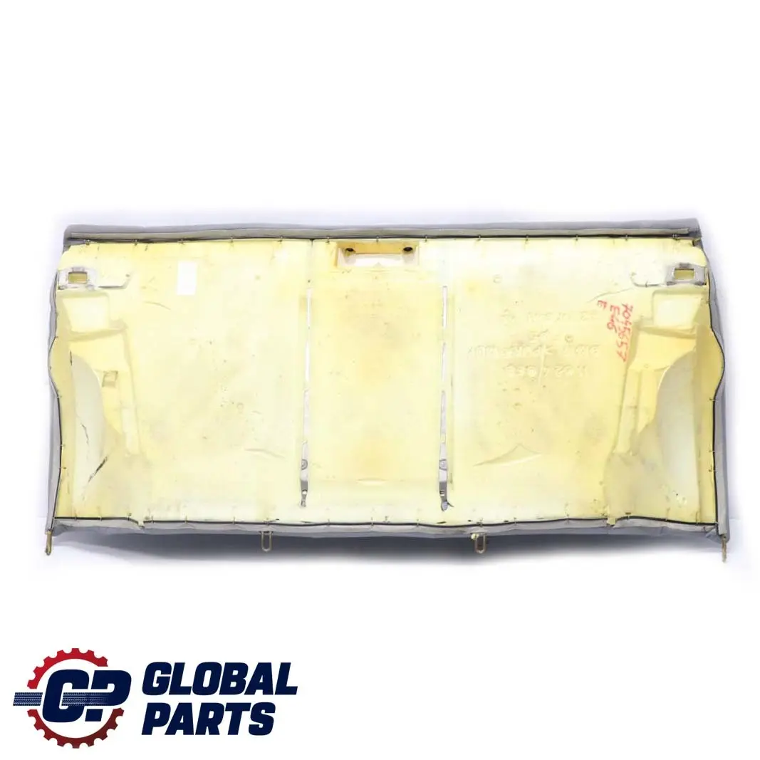 BMW E46 Saloon Rear Seat Backrest Cover Cloth Jacquard Grey 7045657