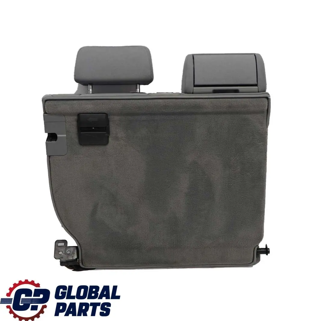 BMW E46 Touring Asiento Trasero Izquierdo Funda Respaldo Tela Jacquard Gris