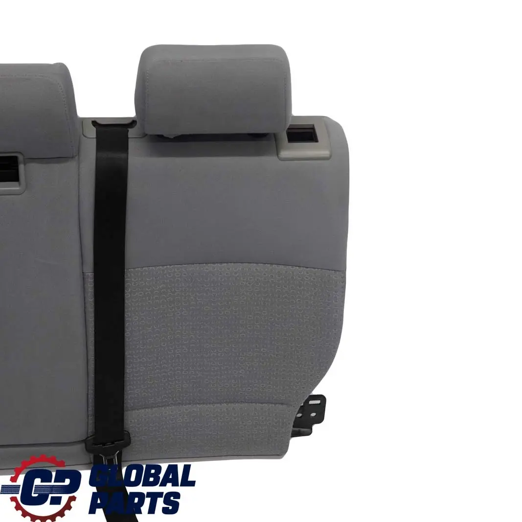 BMW E46 Touring Asiento Trasero Izquierdo Funda Respaldo Tela Jacquard Gris