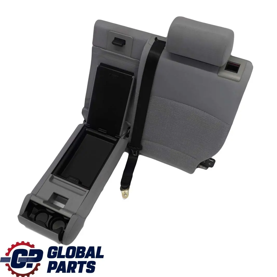 BMW E46 Touring Asiento Trasero Izquierdo Funda Respaldo Tela Jacquard Gris