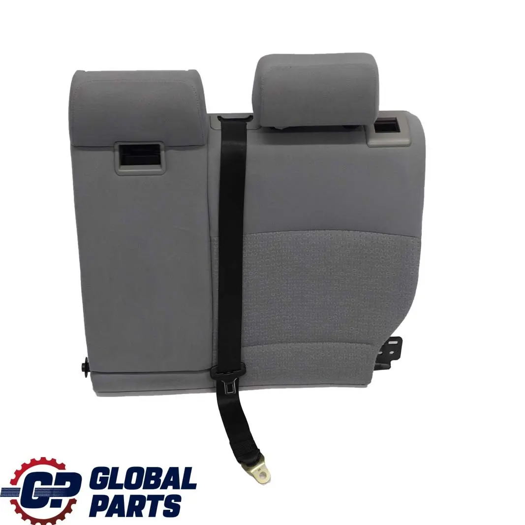 BMW E46 Touring Asiento Trasero Izquierdo Funda Respaldo Tela Jacquard Gris