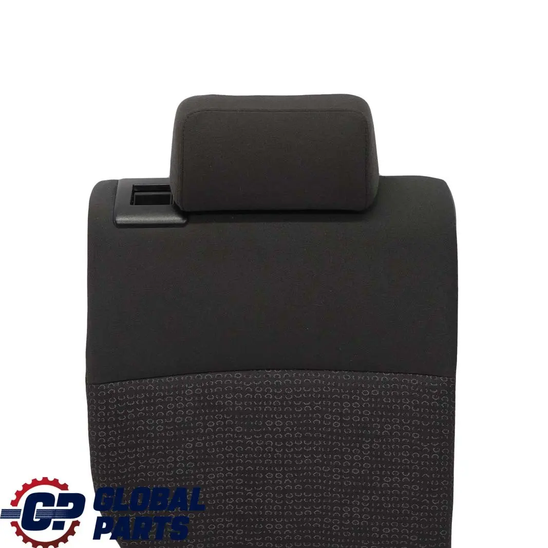 BMW E46 Touring Asiento Trasero Derecho Funda Respaldo Tela Jacquard Antracita