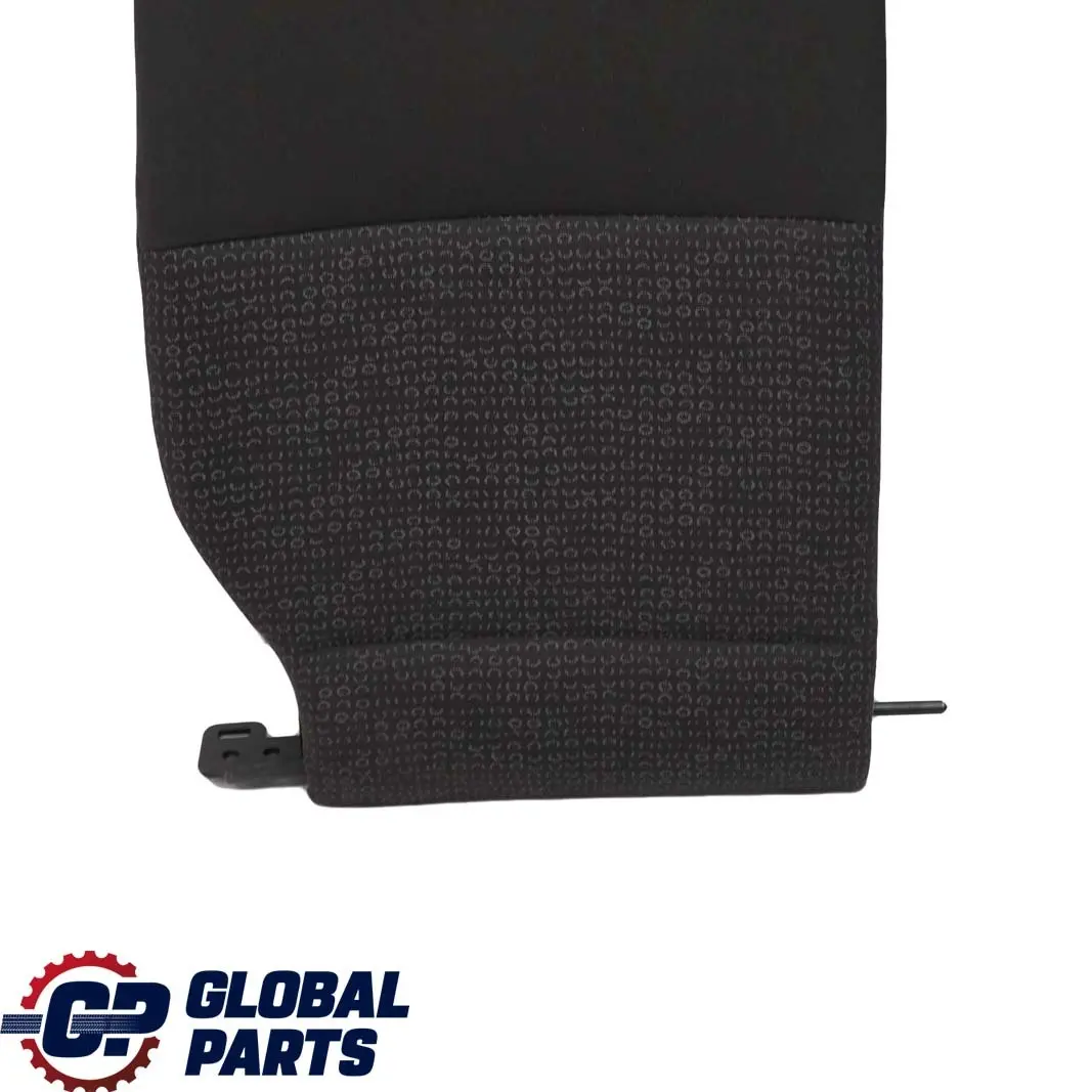 BMW E46 Touring Asiento Trasero Derecho Funda Respaldo Tela Jacquard Antracita