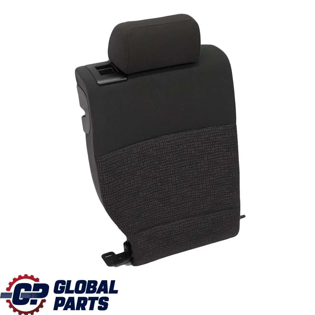 BMW E46 Touring Asiento Trasero Derecho Funda Respaldo Tela Jacquard Antracita