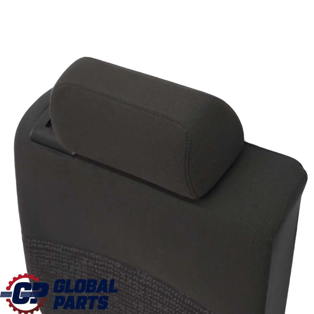 BMW E46 Touring Asiento Trasero Derecho Funda Respaldo Tela Jacquard Antracita