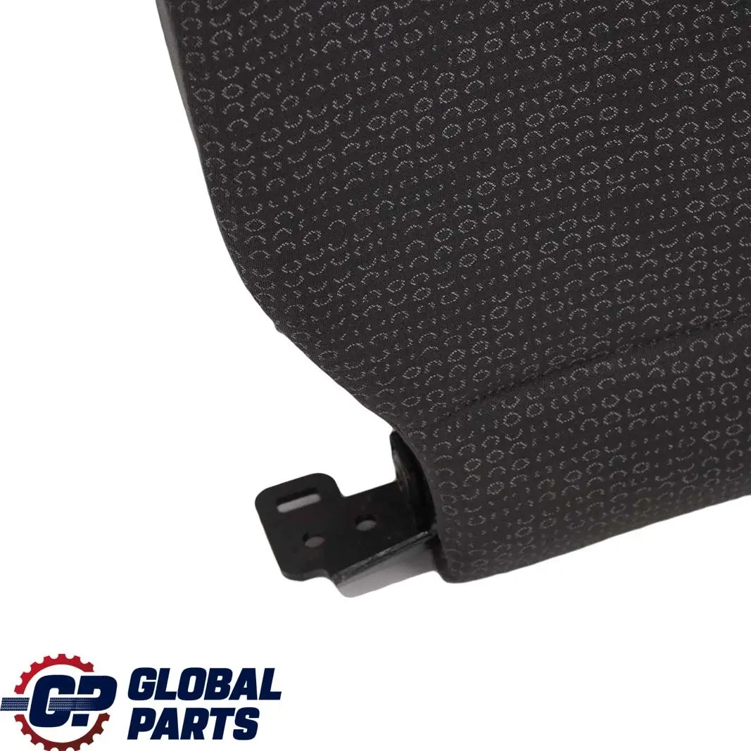 BMW E46 Touring Asiento Trasero Derecho Funda Respaldo Tela Jacquard Antracita