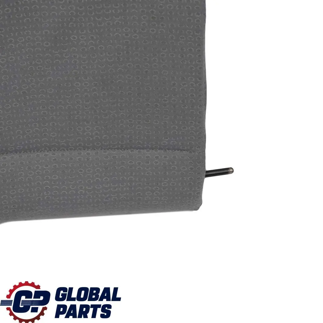 BMW 3 E46 Touring Rear Seat Right O/S Backrest Cover Cloth Jacquard Grey