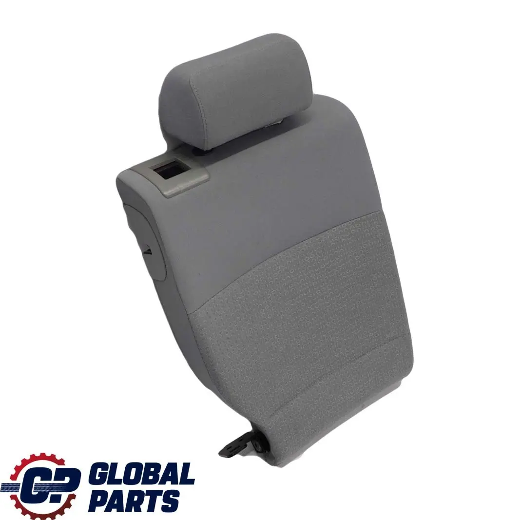 BMW E46 Touring Asiento Trasero Derecho Funda Respaldo Tela Jacquard Gris