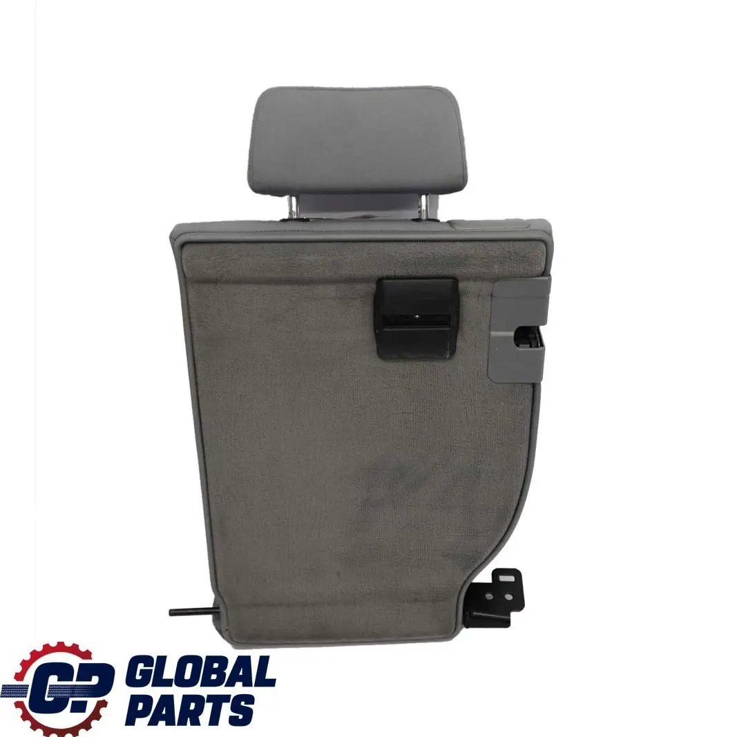 BMW E46 Touring Asiento Trasero Derecho Funda Respaldo Tela Jacquard Gris