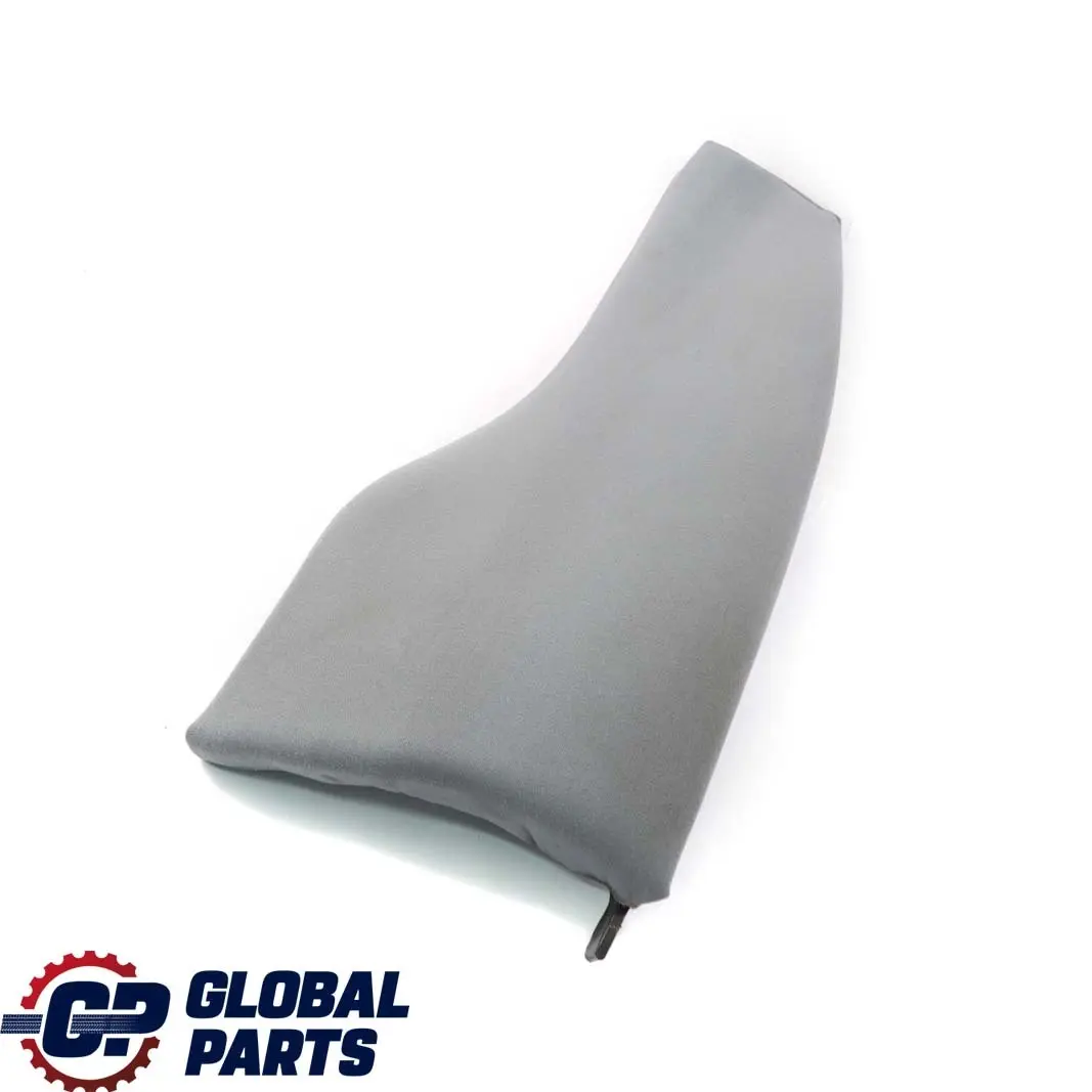 BMW E46 Touring Asiento Trasero Izquierdo Lateral Panel Acabado Tela Gris