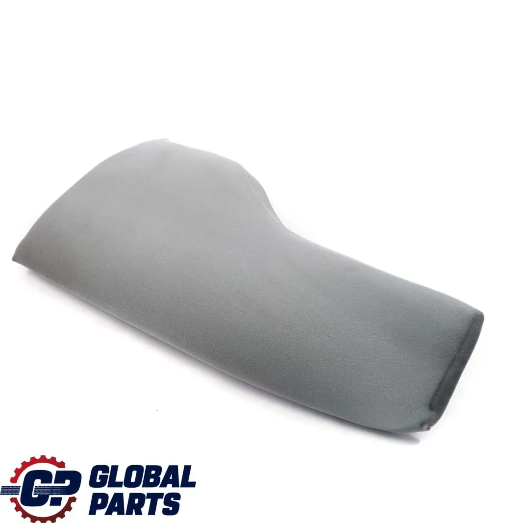 BMW E46 Touring Asiento Trasero Izquierdo Lateral Panel Acabado Tela Gris