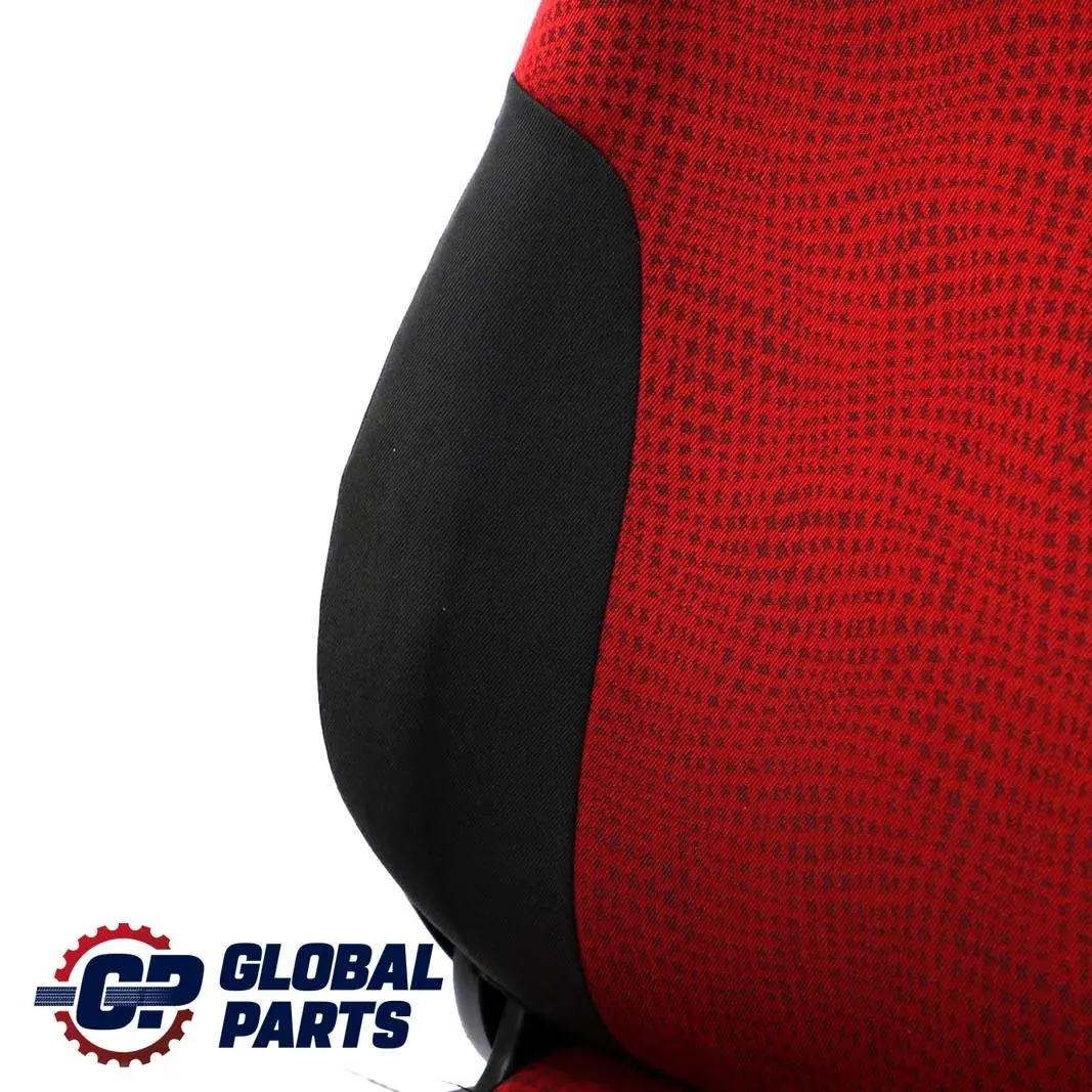 BMW Mini Cooper One R50 Front Right O/S Cloth Fabric Seat Kaleido Tartan Red