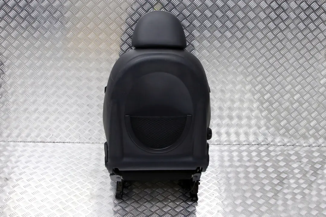 BMW Mini Cooper R50 Front Left N/S Sport Leather Seat Passenger Side Black