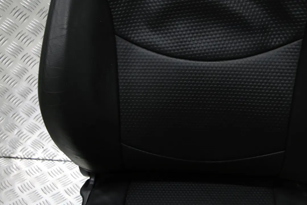 BMW Mini Cooper R50 Front Left N/S Sport Leather Seat Passenger Side Black