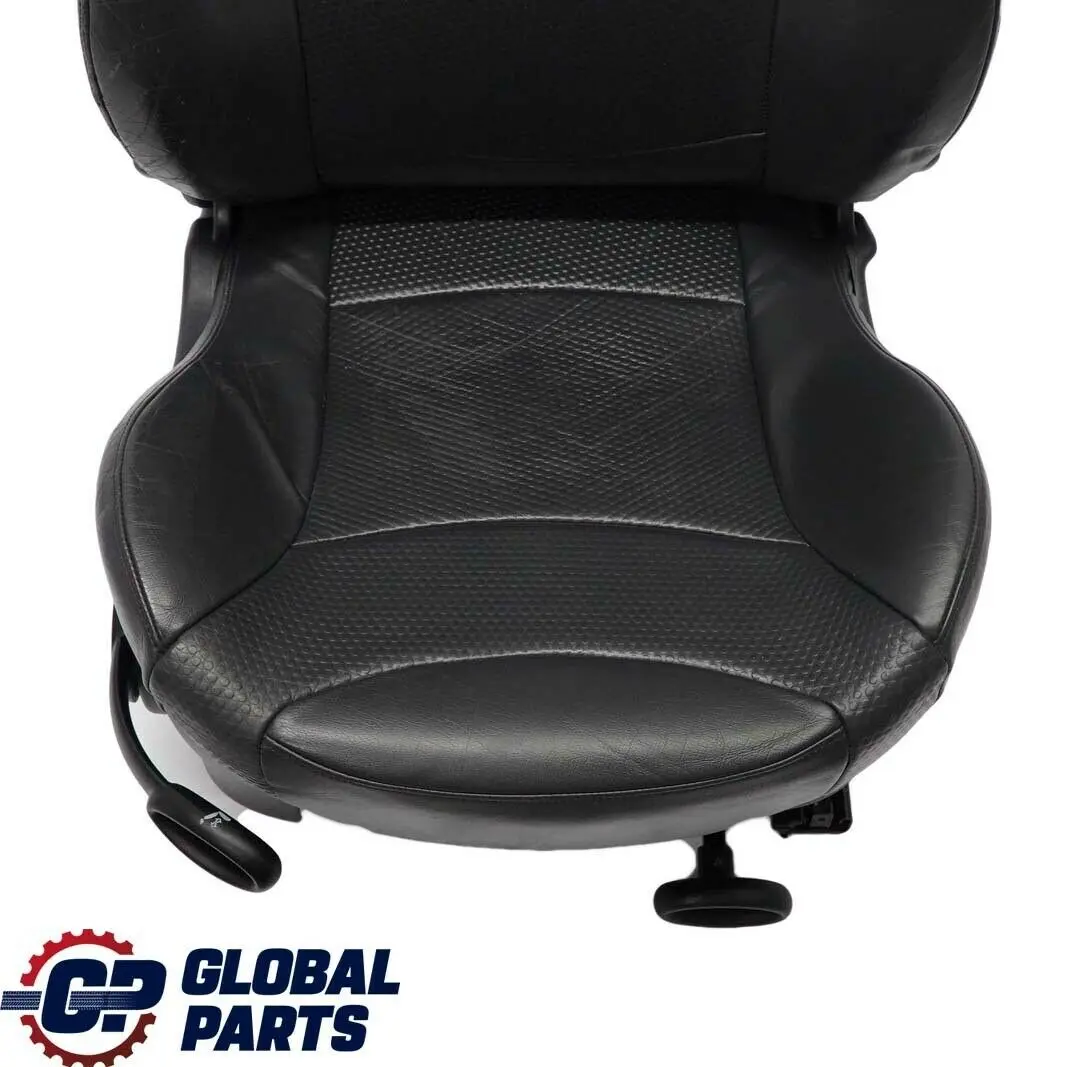 Mini Cooper One R50 Sport Front Right O/S Leather Seat Side Panther Black