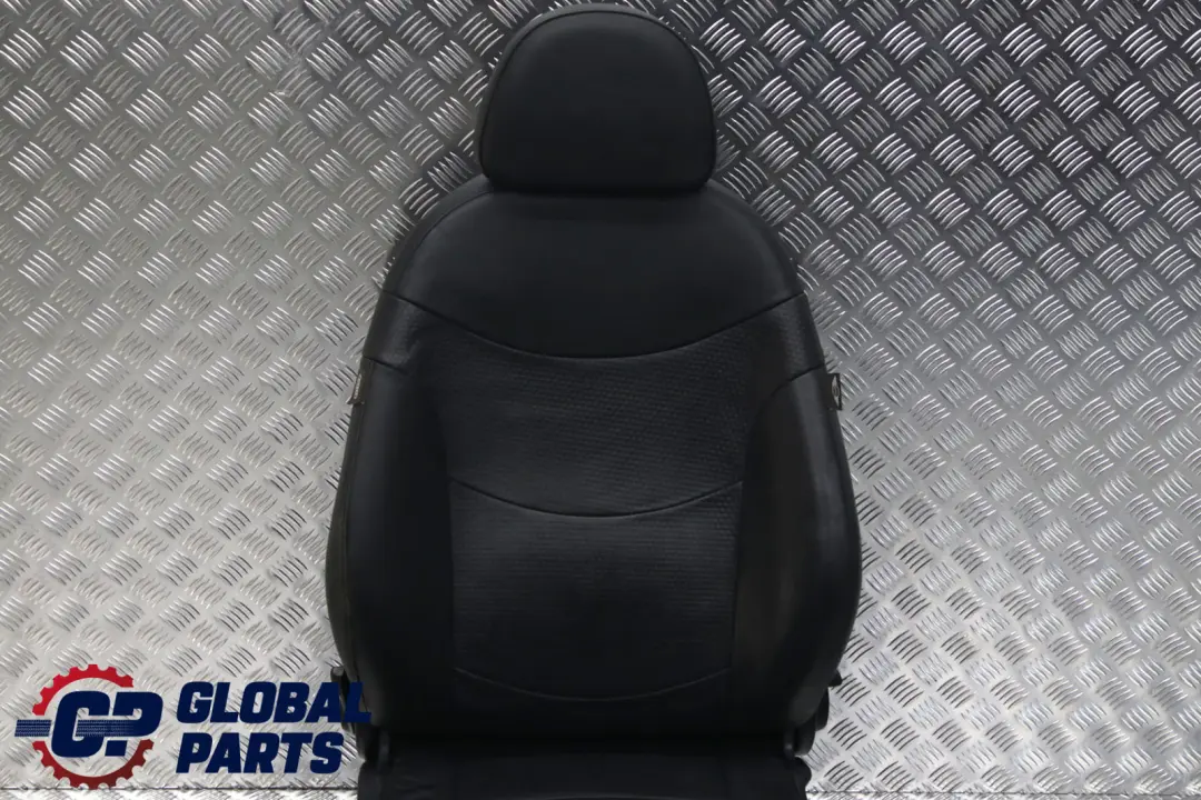 BMW Mini Cooper One R50 Front Right O/S Leather Seat Side Panther Black