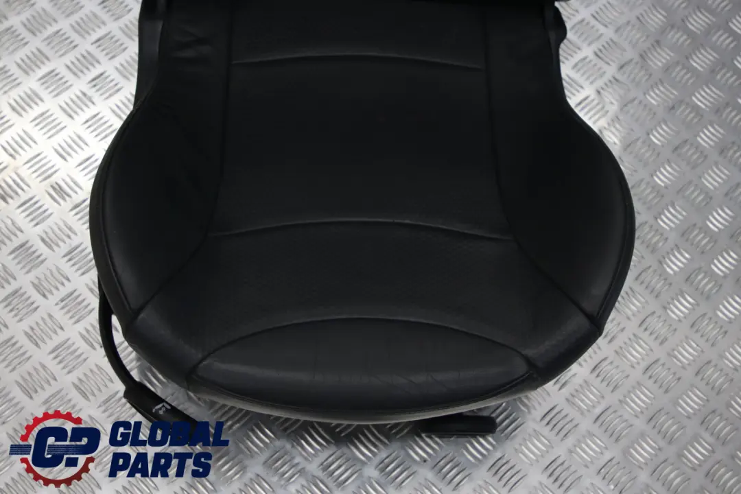 BMW Mini Cooper One R50 Front Right O/S Leather Seat Side Panther Black