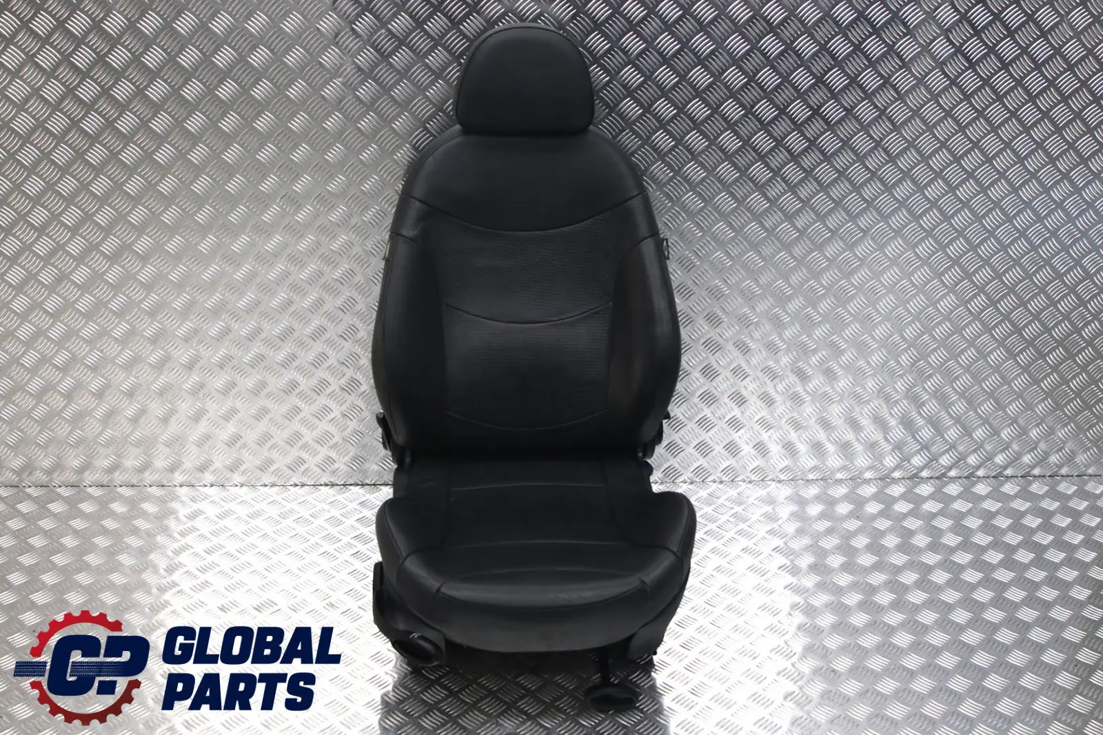 BMW Mini Cooper One R50 Front Right O/S Leather Seat Side Panther Black