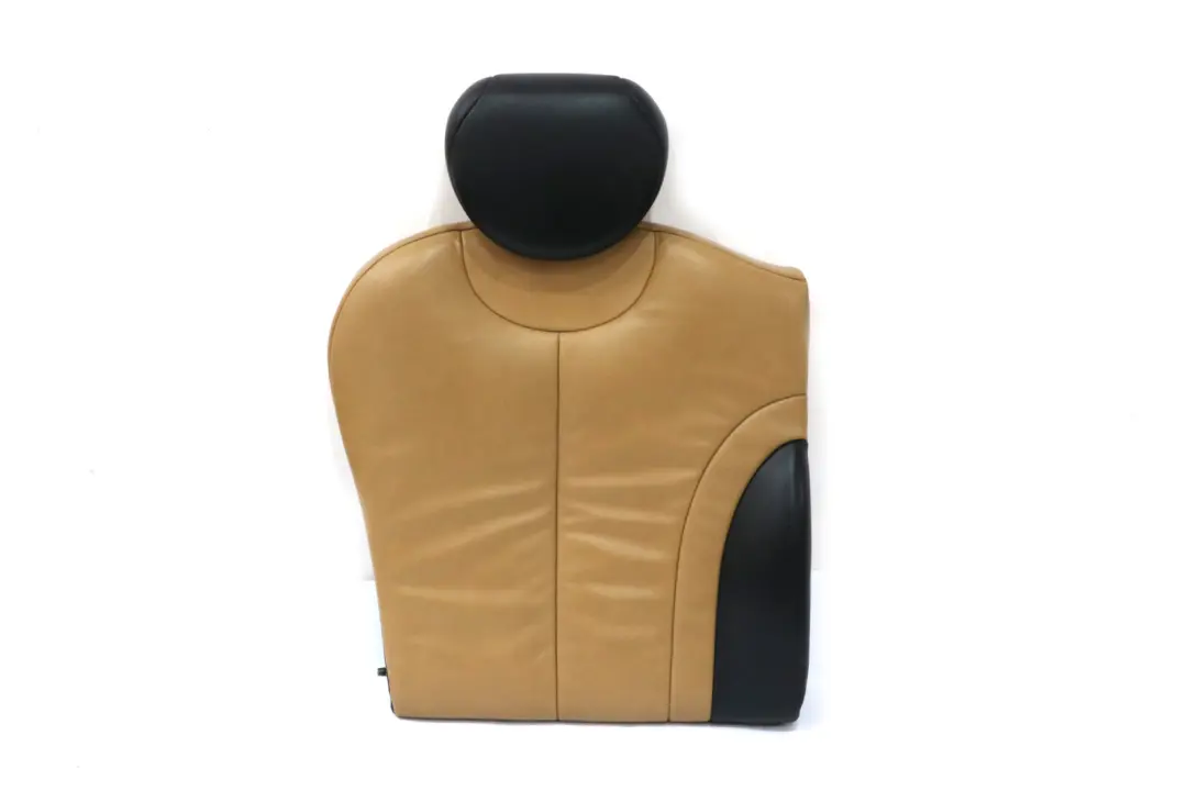 BMW Mini Cooper R50 Rear Seat Right O/S Leather Backrest Cordoba Beige