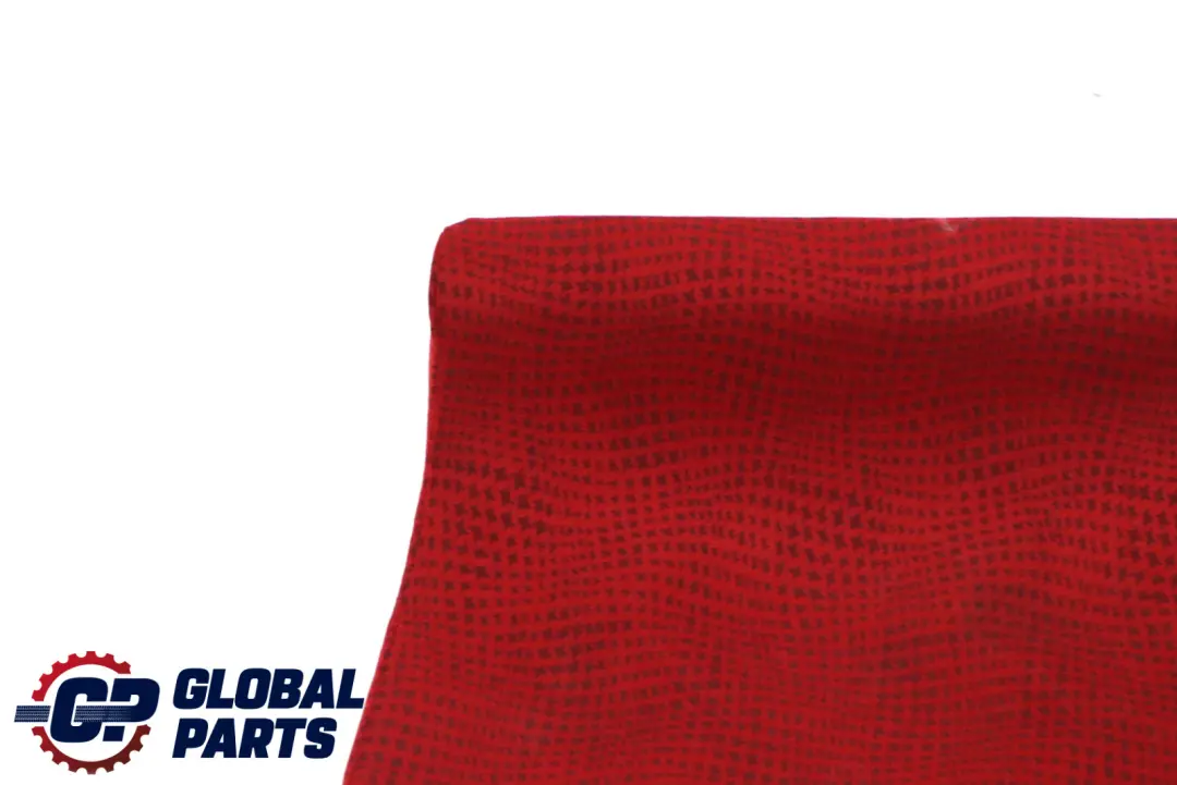 Mini Cooper R50 Rear Seat Back Cover Bench Base Cloth Leather Tartan Red