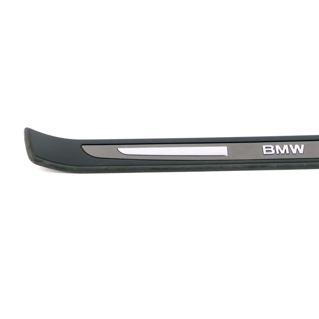 BMW E65 E66 E67 Delantera Derecha O / S Cubierta De Entrada Trim Dark Silver