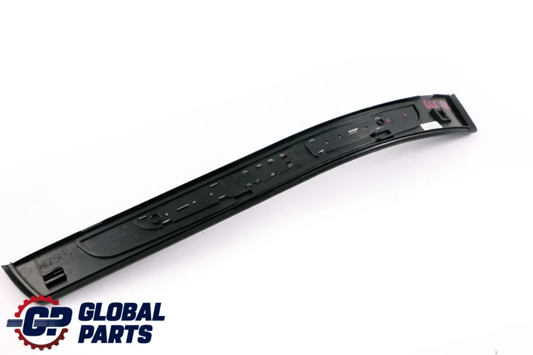 BMW E65 Tapa de umbral de puerta trasera derecha Banda embellecedora 7051874