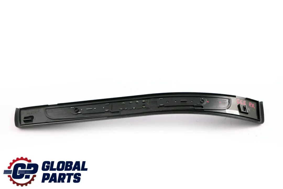 BMW E65 Tapa de umbral de puerta trasera derecha Banda embellecedora 7051874