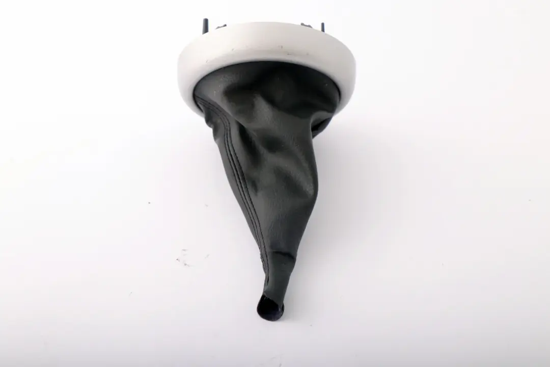 Mini R50 R52 R53 Trim Ring Silver Gearshift Lever Boot Anthracit 7052161