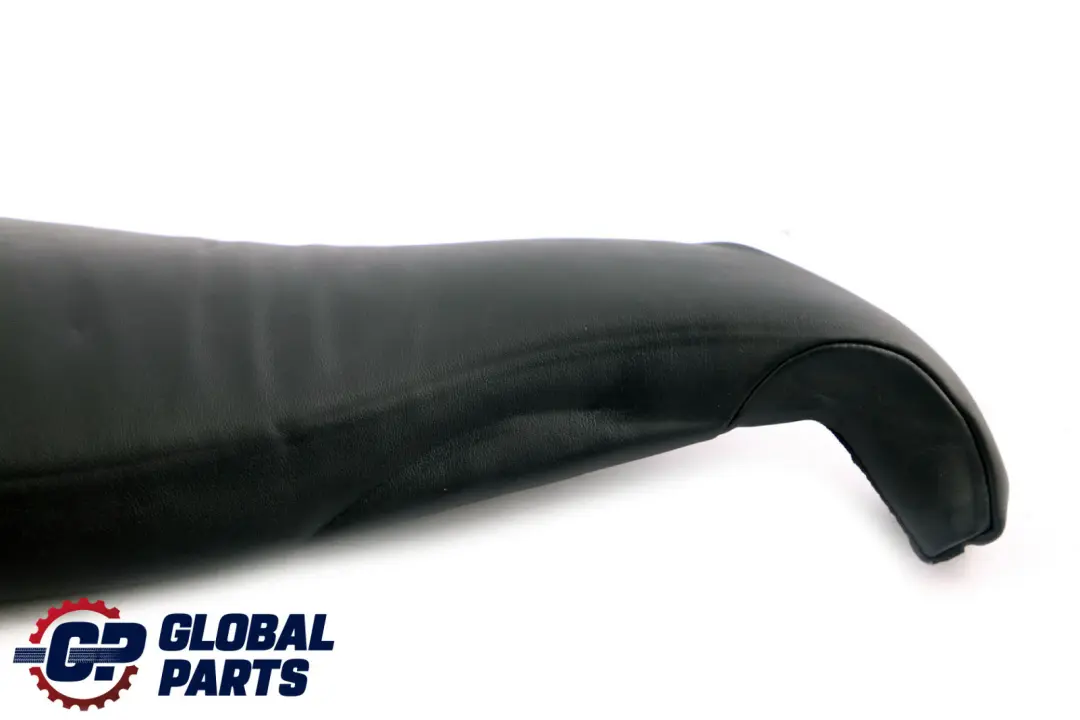 BMW E53 Asiento Trasero Derecho Panel Lateral Funda Cuero Negro