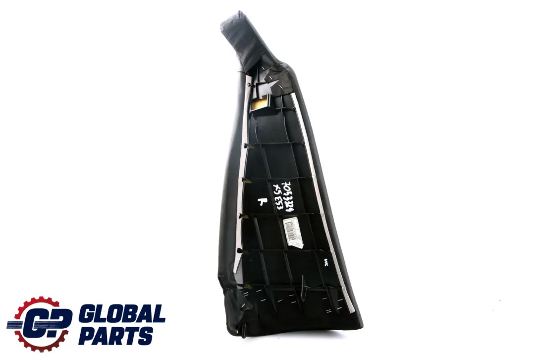 BMW E53 Asiento Trasero Derecho Panel Lateral Funda Cuero Negro