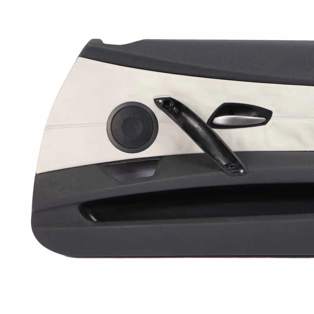 BMW Z4 Series E85 E86 Front Right O/S Door Card Leather Pearl Grey Trim Panel
