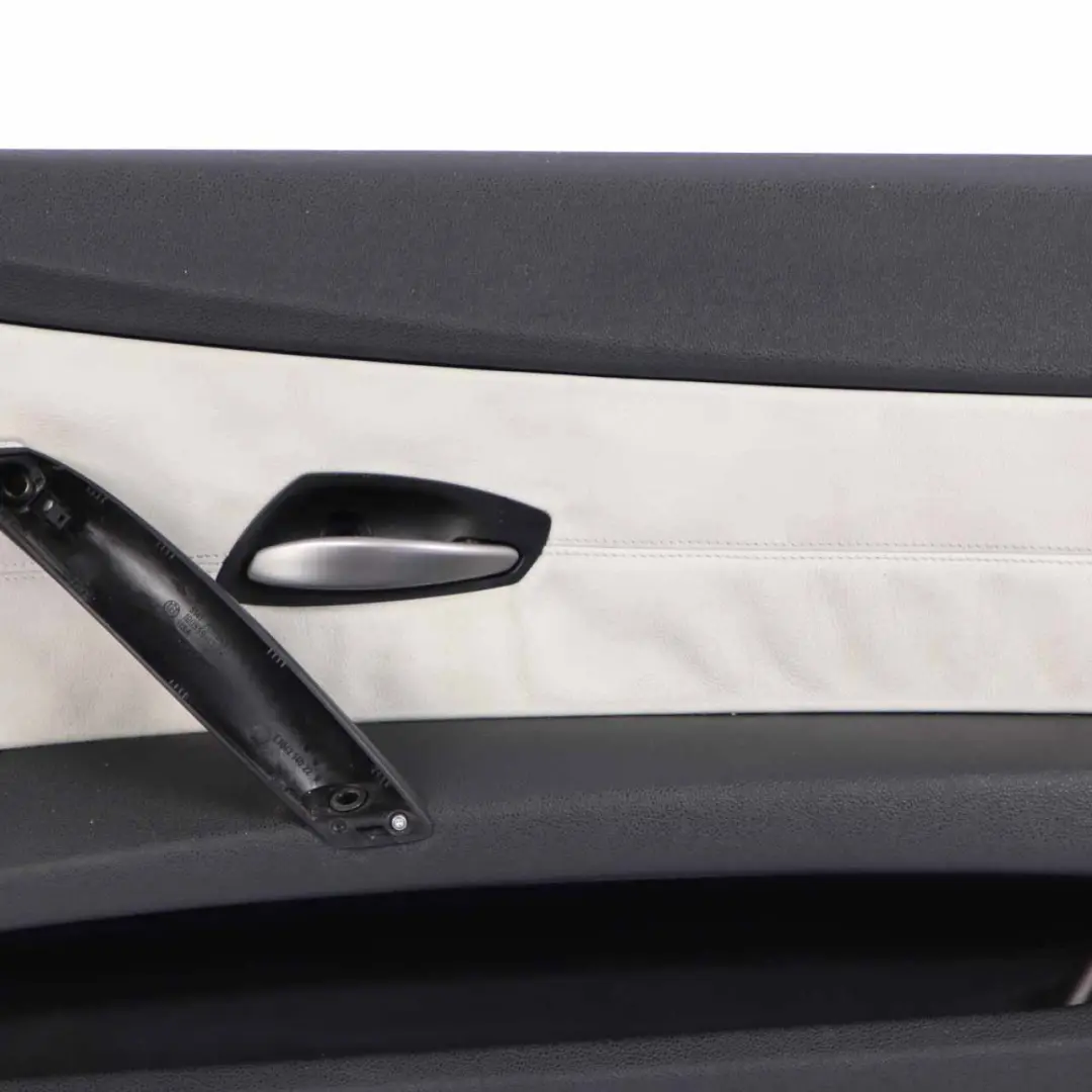 BMW Z4 Series E85 E86 Front Right O/S Door Card Leather Pearl Grey Trim Panel